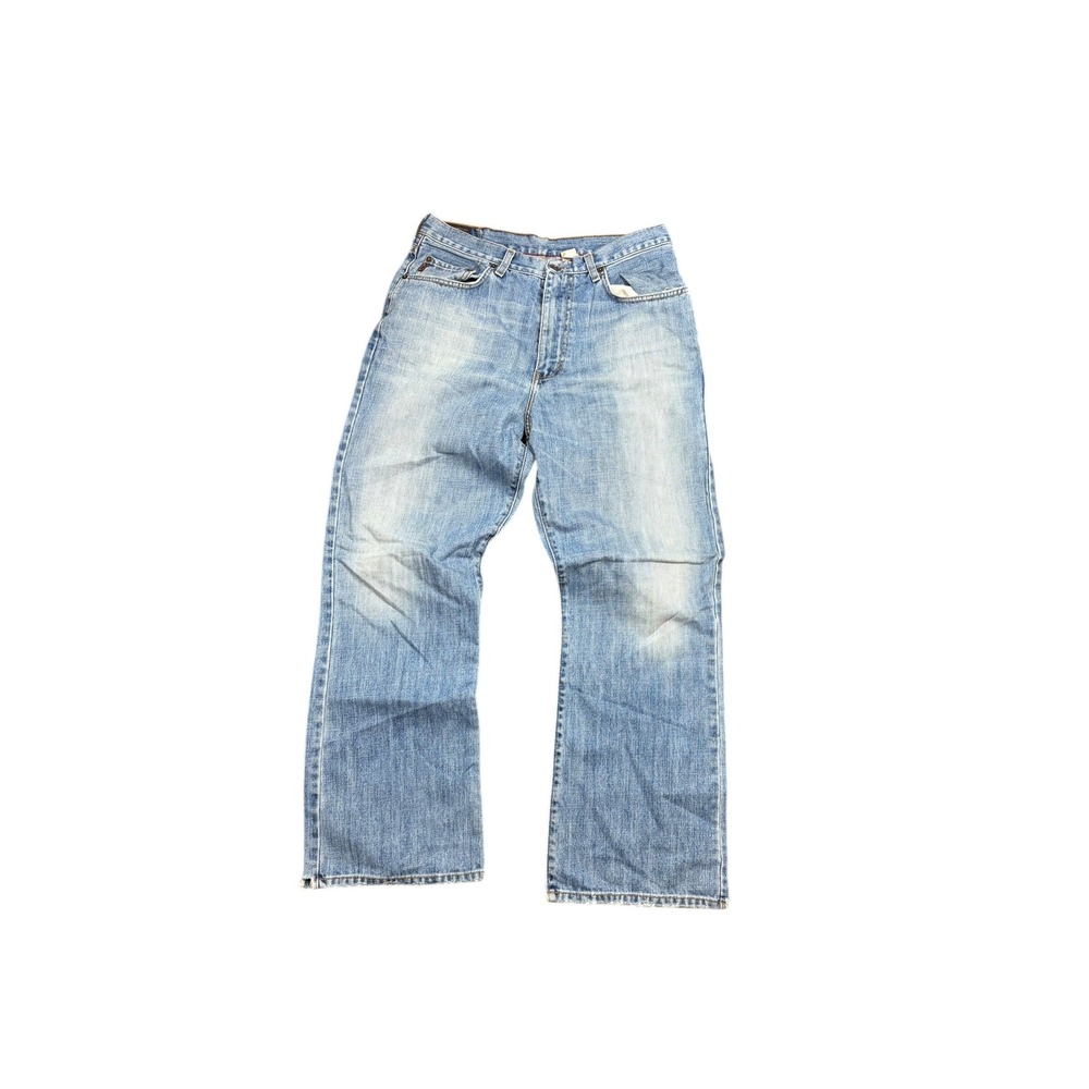 Abercrombie & Fitch 1892 Premium Denim Light Wash Straight Leg Jeans Mens 32x30